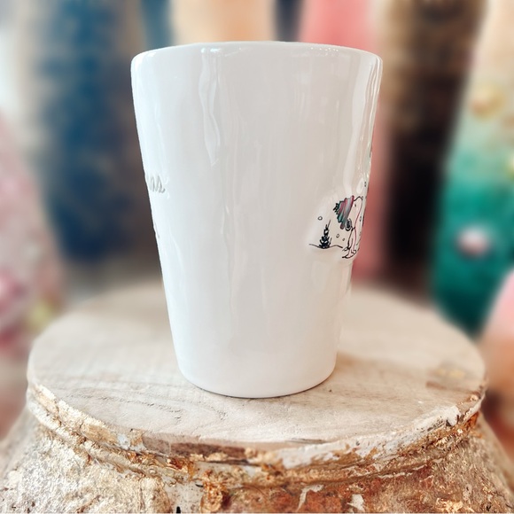 NEW Rae Dunn Snoopy & Woodstock Peanuts Christmas Cheer Tree Mug - Picture 5 of 11